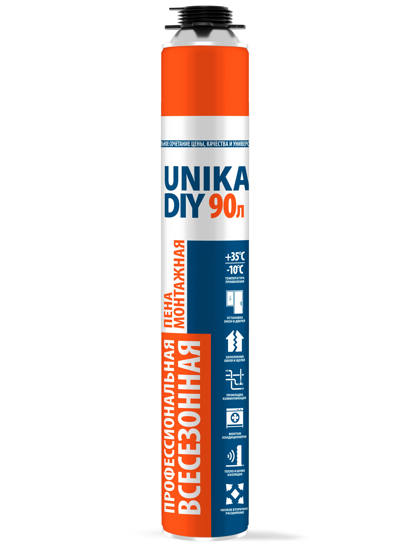 Монтажная пена UNIKA DIY PRO 90